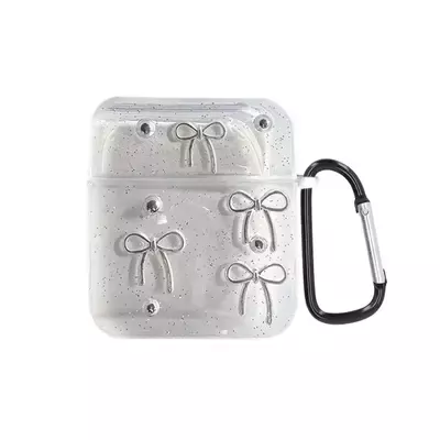 Microsonic AirPods 1. Nesil / 2. Nesil Kılıf Figure Series PrettyCharm Bow