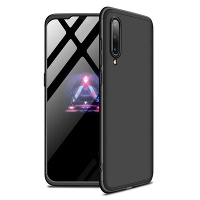 Microsonic Xiaomi Mi 9 SE Kılıf Double Dip 360 Protective AYS Siyah