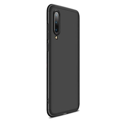 Microsonic Xiaomi Mi 9 SE Kılıf Double Dip 360 Protective AYS Siyah