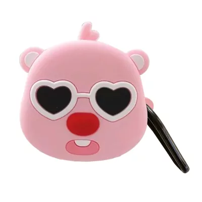 Microsonic Samsung Galaxy Buds Core Kılıf Cartoon Figürlü Silikon Crtn-Fgr-Gzlk-Pnd-Pmb