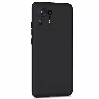 Microsonic Matte Silicone Xiaomi Mi Mix 4 Kılıf Siyah