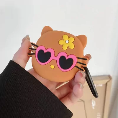 Microsonic Samsung Galaxy Buds Core Kılıf Cartoon Figürlü Silikon Crtn-Fgr-Gzlk-Kdi-Khv