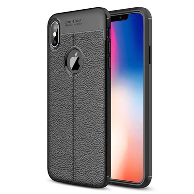 CaseUp Apple iPhone XS Max Kılıf Niss Silikon Siyah