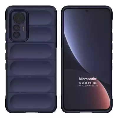 Microsonic Xiaomi Mi 12 Lite Kılıf Oslo Prime Lacivert