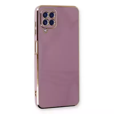 Microsonic Samsung Galaxy M33 Kılıf Olive Plated Lila