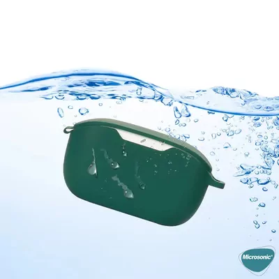 Microsonic JBL Wave Buds 2 Kılıf Askılı Mat Silikon Siyah