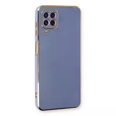 Microsonic Samsung Galaxy M33 Kılıf Olive Plated Lavanta Grisi