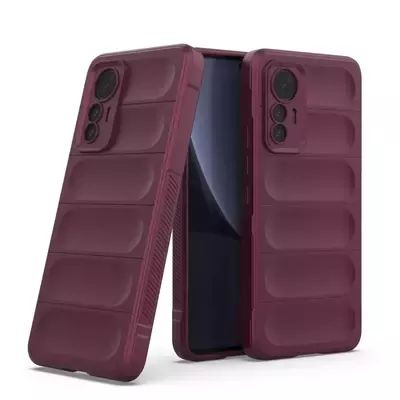 Microsonic Xiaomi Mi 12 Lite Kılıf Oslo Prime Bordo