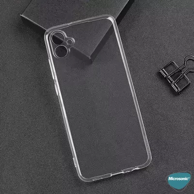 Microsonic Samsung Galaxy A07 Kılıf Transparent Soft Şeffaf