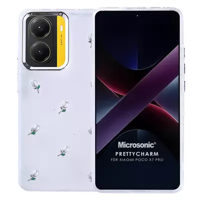 Microsonic Xiaomi Poco X7 Pro Kılıf PrettyCharm Tulip