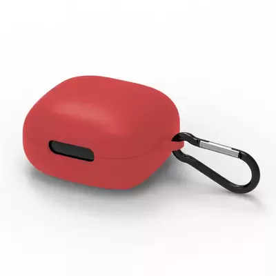 Microsonic Anker Soundcore P40i Kılıf Askılı Mat Silikon Kırmızı