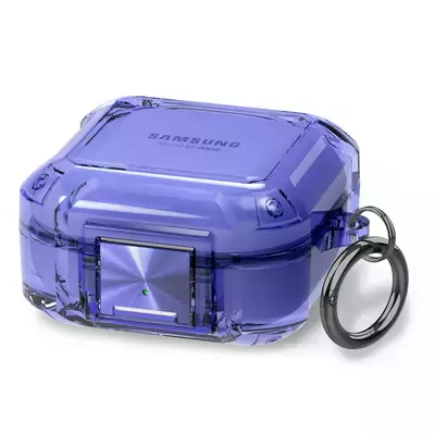 Microsonic Samsung Galaxy Buds Core Kılıf Safety Lock Protection Mavi