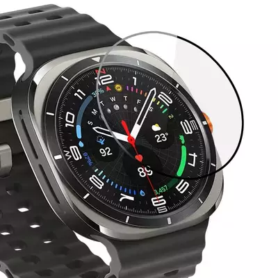 Microsonic Samsung Galaxy Watch Ultra Tam Kaplayan Nano Cam Ekran Koruyucu Siyah