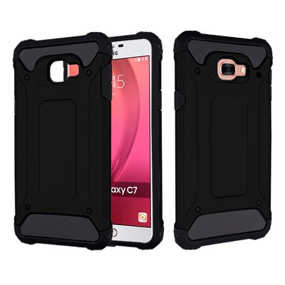 Caseup Samsung Galaxy C5 Kılıf Tank Siyah