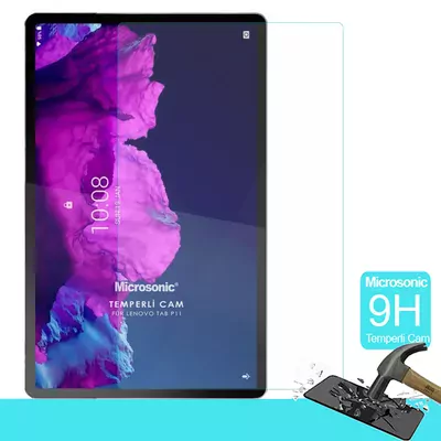 Microsonic Lenovo Tab P11 TB-J606L Tempered Glass Cam Ekran Koruyucu