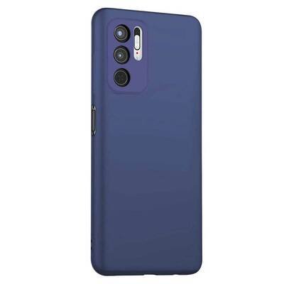 Microsonic Xiaomi Poco M3 Pro Kılıf Matte Silicone Lacivert