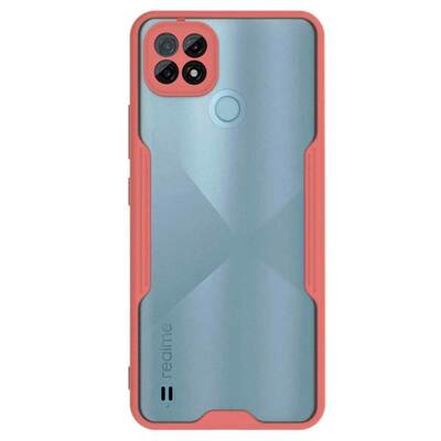 Microsonic Realme C21 Kılıf Paradise Glow Pembe