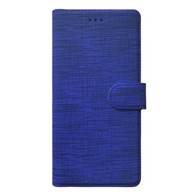 Microsonic Reeder P13 Blue Max Lite Kılıf Fabric Book Wallet Lacivert