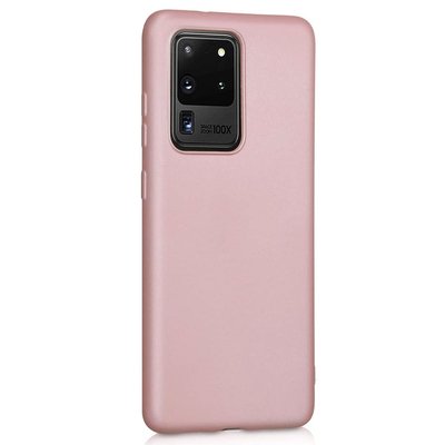 CaseUp Samsung Galaxy S20 Ultra Kılıf Matte Surface Rose Gold