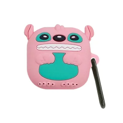 Microsonic Samsung Galaxy Buds Core Kılıf Cartoon Figürlü Silikon Crtn-Fgr-Stch-Pmb