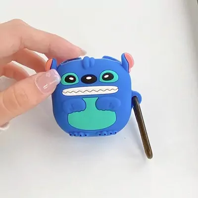 Microsonic Samsung Galaxy Buds Core Kılıf Cartoon Figürlü Silikon Crtn-Fgr-Stch-Mvi