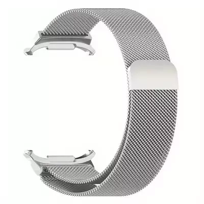 Microsonic Samsung Galaxy Watch Ultra Milanese Loop Kordon Gümüş