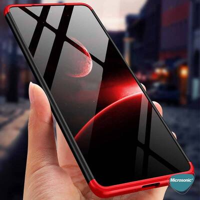 Microsonic Xiaomi Mi 11T Pro Kılıf Double Dip 360 Protective AYS Siyah Mavi