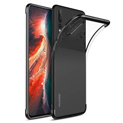 Microsonic Huawei Y9 Prime 2019 Kılıf Skyfall Transparent Clear Siyah