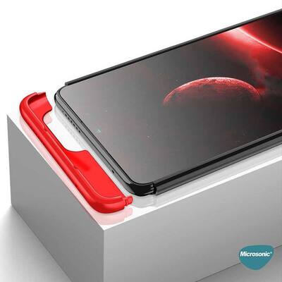 Microsonic Xiaomi Mi 11T Pro Kılıf Double Dip 360 Protective AYS Siyah Gri