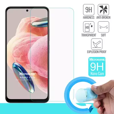 Microsonic Xiaomi Redmi Note 12 4G Nano Glass Cam Ekran Koruyucu