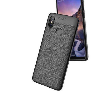 CaseUp Xiaomi Mi Max 3 Kılıf Niss Silikon Siyah