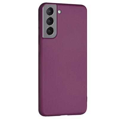 Microsonic Samsung Galaxy S22 Kılıf Matte Silicone Mor