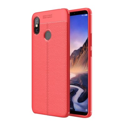 CaseUp Xiaomi Mi Max 3 Kılıf Niss Silikon Kırmızı