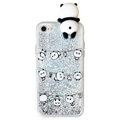 Microsonic Apple iPhone 8 Kılıf Cute Cartoon Panda