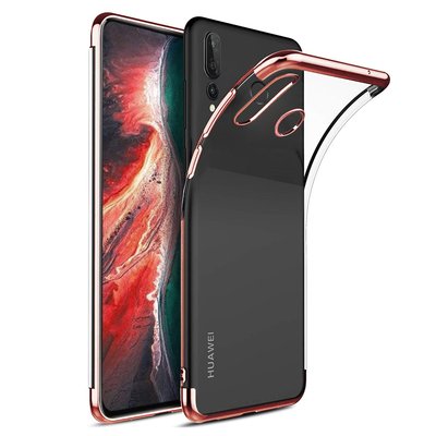 Microsonic Huawei Y9 Prime 2019 Kılıf Skyfall Transparent Clear Rose Gold