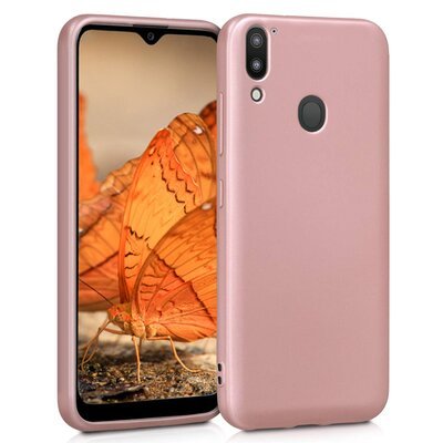 Microsonic Casper Via A4 Kılıf Matte Silicone Rose Gold