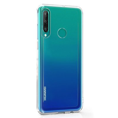 Microsonic Huawei P40 Lite E Kılıf Transparent Soft Beyaz