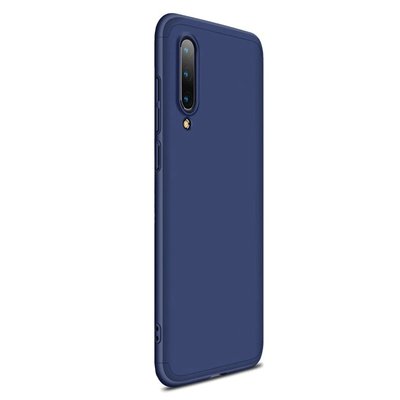 Microsonic Xiaomi Mi 9 SE Kılıf Double Dip 360 Protective AYS Lacivert