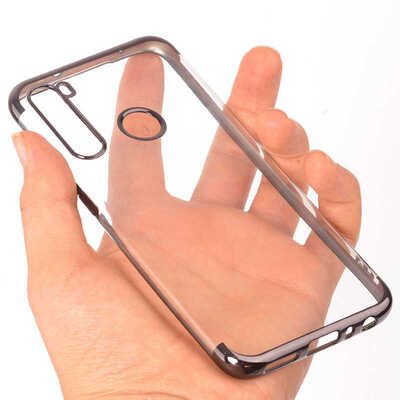 Microsonic Xiaomi Redmi Note 8 Kılıf Skyfall Transparent Clear Gümüş