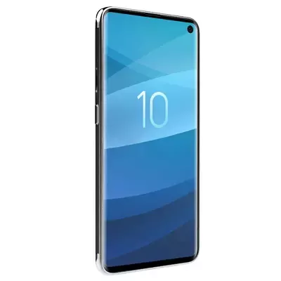 Microsonic Samsung Galaxy S10e Kılıf Skyfall Transparent Clear Gümüş