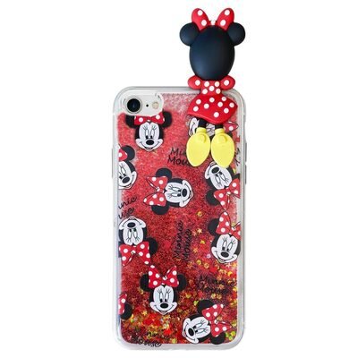 Microsonic Apple iPhone 7 Kılıf Cute Cartoon Minnie Mouse