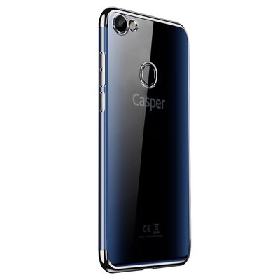 Microsonic Casper Via G3 Kılıf Skyfall Transparent Clear Gümüş