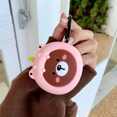 Microsonic Samsung Galaxy Buds Core Kılıf Cartoon Figürlü Silikon Crtn-Fgr-Ayi-Pmb