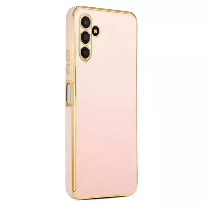 Microsonic Samsung Galaxy A13 5G Kılıf Olive Plated Pembe