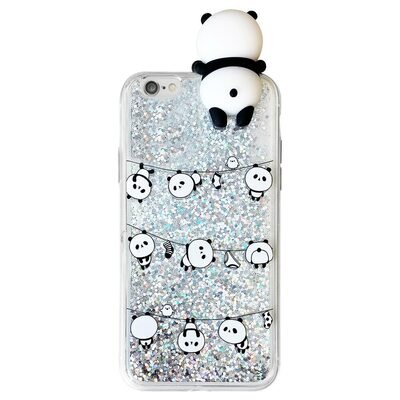 Microsonic Apple iPhone 6 Plus Kılıf Cute Cartoon Panda