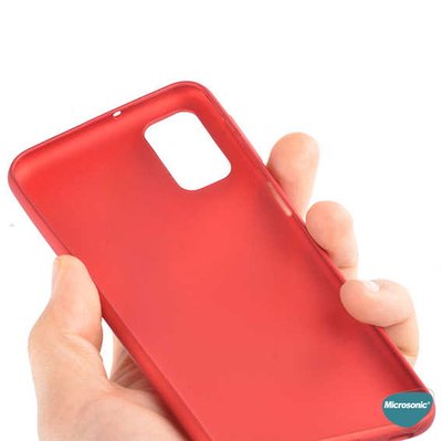 Microsonic Oppo A92 Kılıf Matte Silicone Lacivert