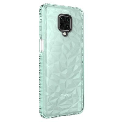 Microsonic Xiaomi Redmi Note 9 Pro Max Kılıf Prism Hybrid Yeşil