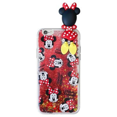 Microsonic Apple iPhone 6 Plus Kılıf Cute Cartoon Minnie Mouse