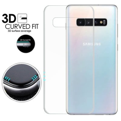 Microsonic Samsung Galaxy S10 Kavisli Ekran Koruyucu Film Seti - Ön ve Arka