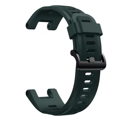 Microsonic Amazfit T-Rex Kordon Silicone Sport Band Koyu Yeşil